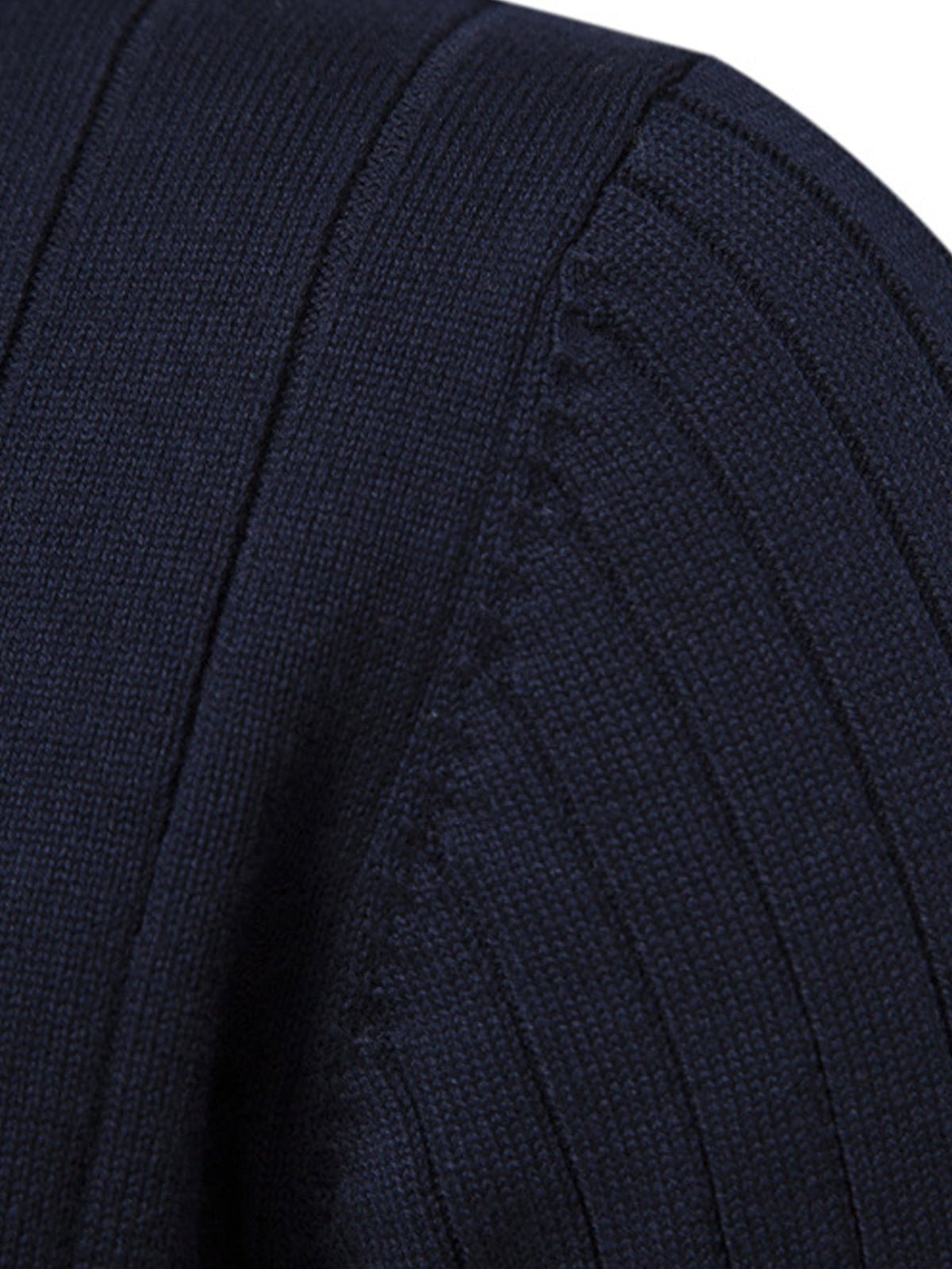 BEATRIX | Striped sweater with zip collar