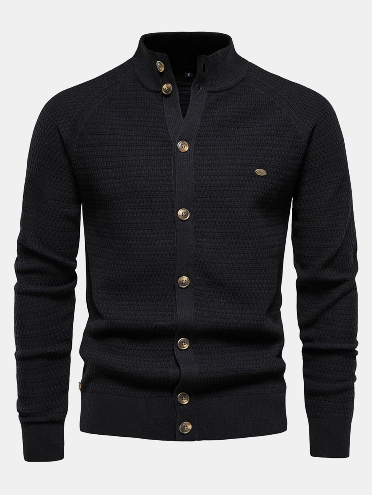 IVY | Knit sweater with button collar