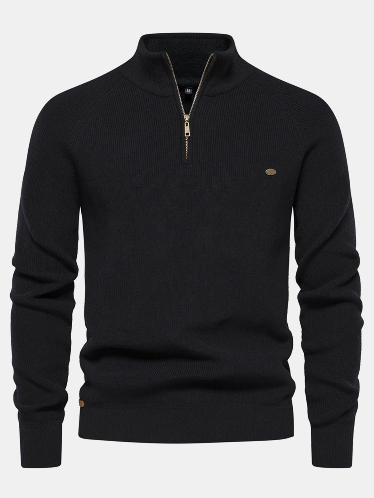 JACK | Raglan sweater with zip collar