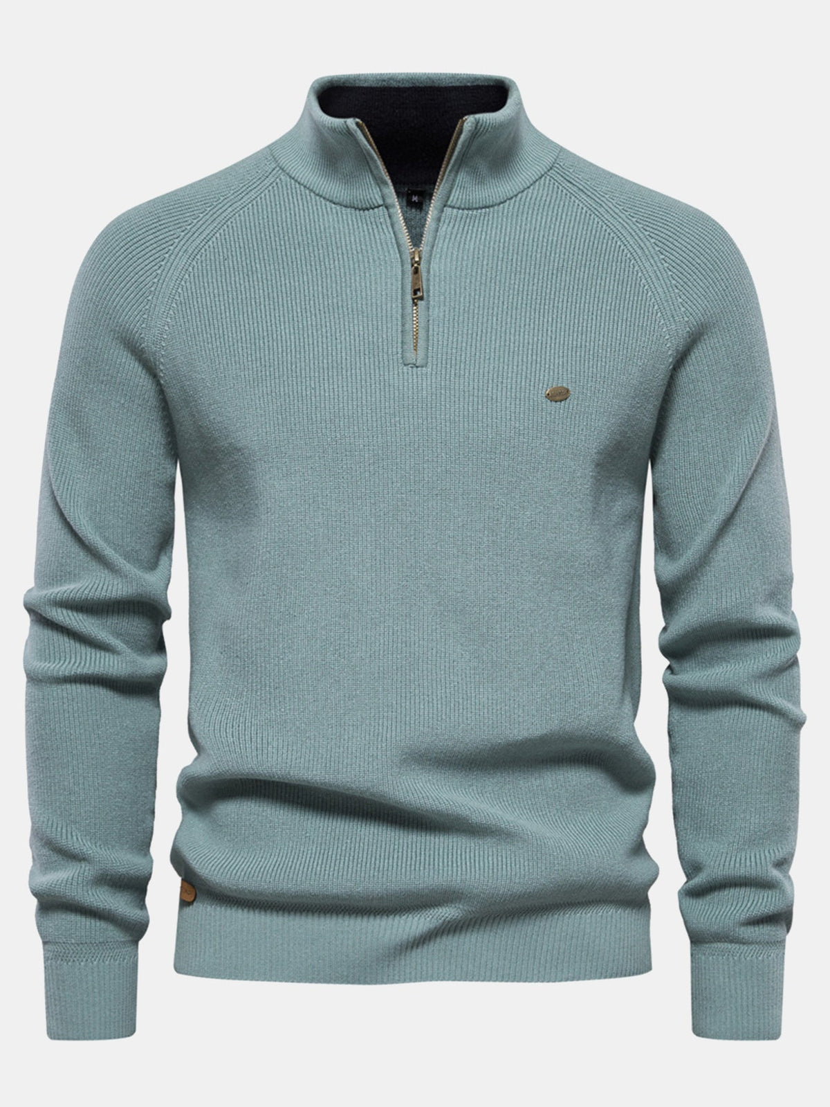 JACK | Raglan sweater with zip collar