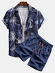 PALM | Shirt and shorts set with all-over print