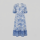 DANNA | Maxi dress with floral print