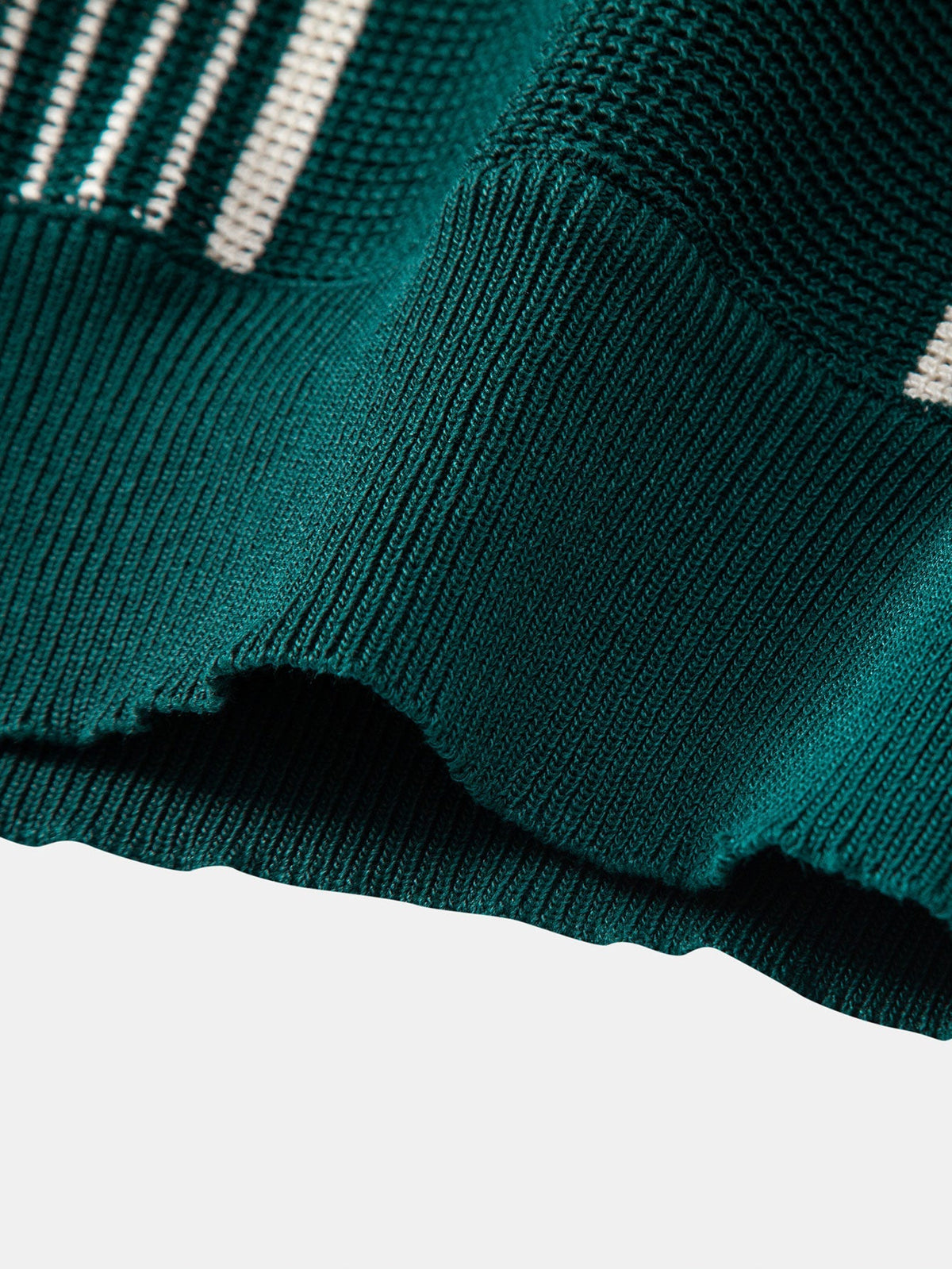 LIAM | Knit polo with quarter-zip