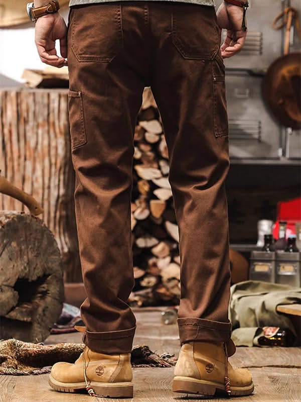OSCAR | Straight-leg utility trousers