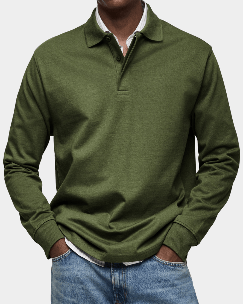 THEO | Polo shirt with structured collar
