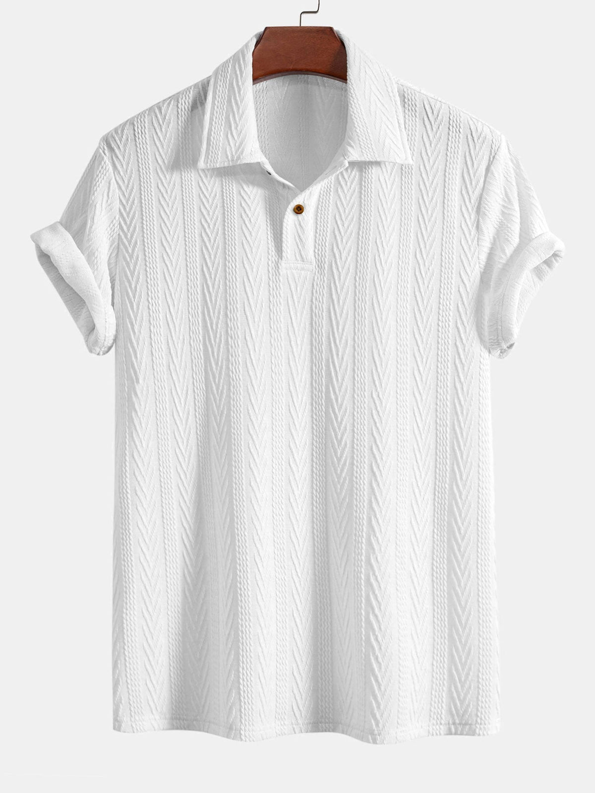 OLIVER | Polo shirt with random print