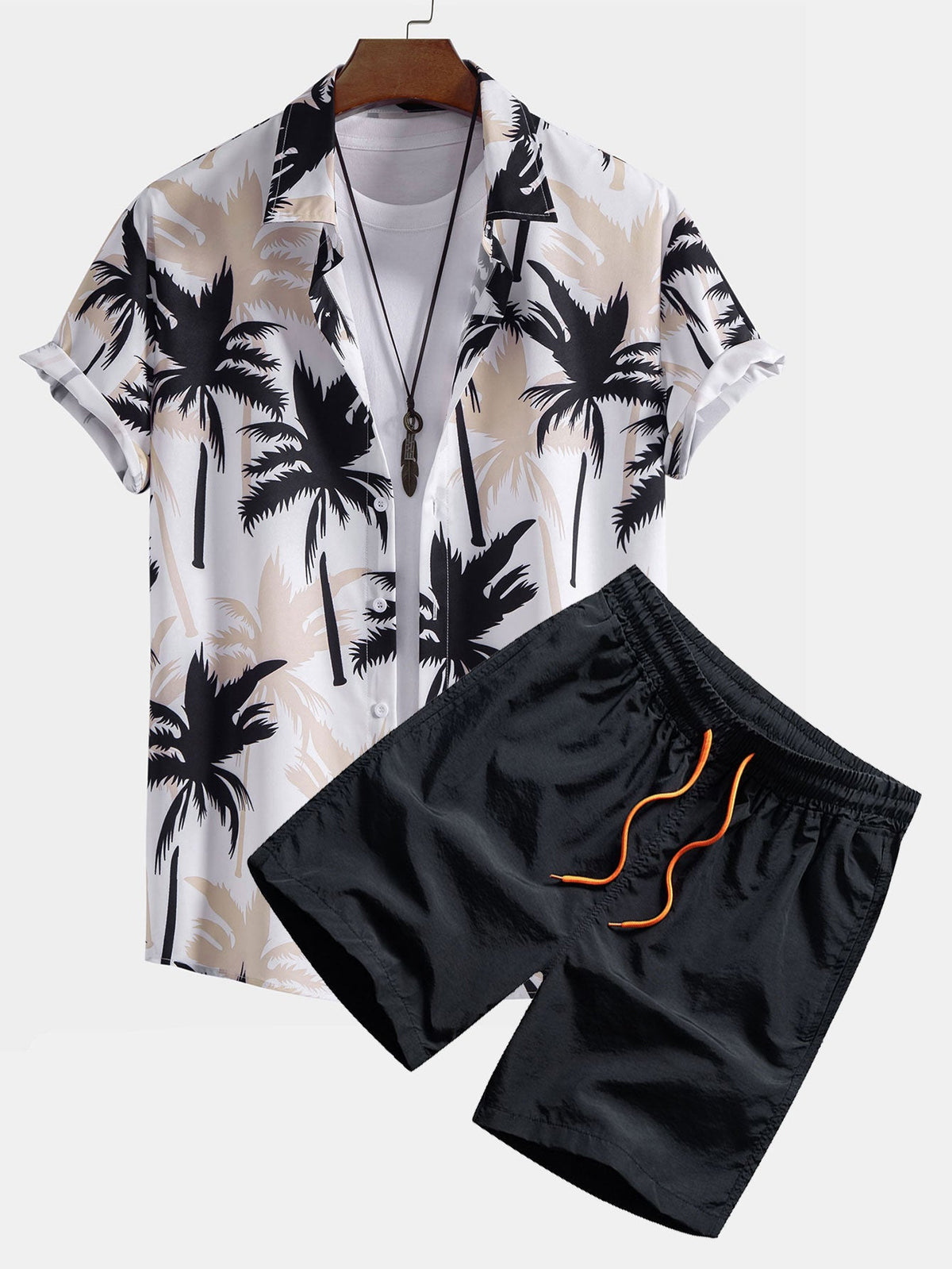 GRACE | Set with printed shorts