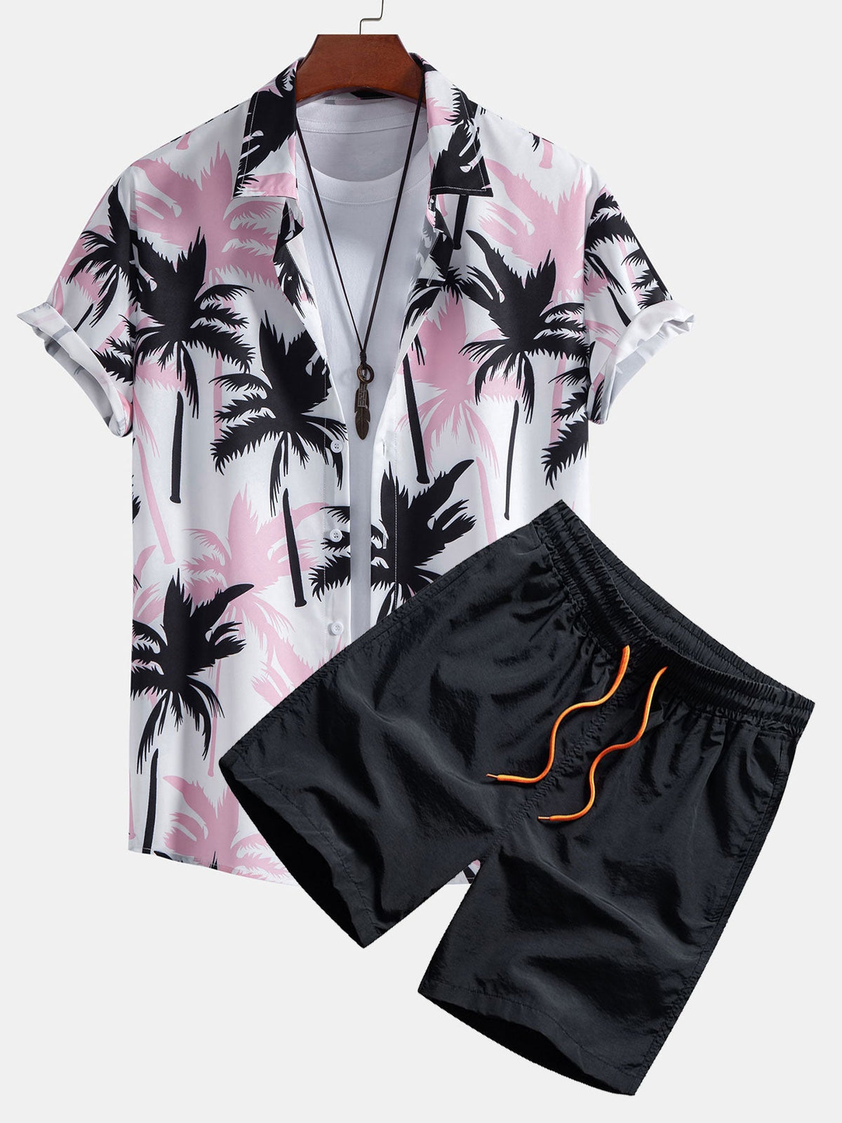 GRACE | Set with printed shorts