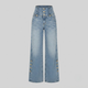 AURELIA | High-waist jeans with side slits