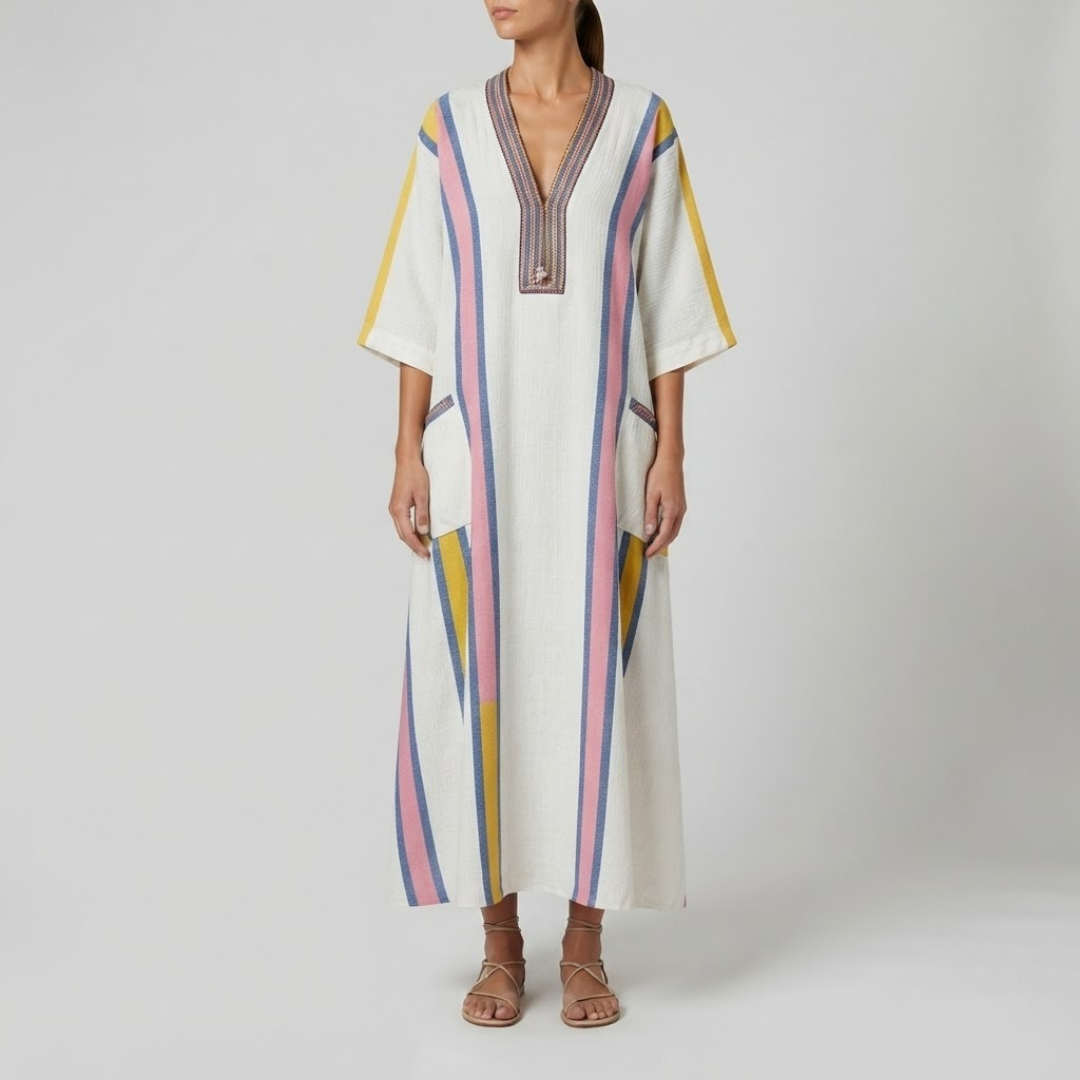 VERA | Maxi dress with flowing silhouette