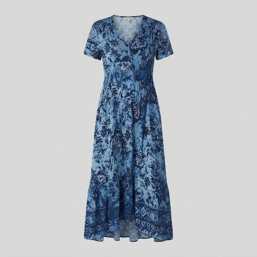 WIENA | Boho dress with floral print