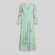 ELLA | Midi dress with floral print