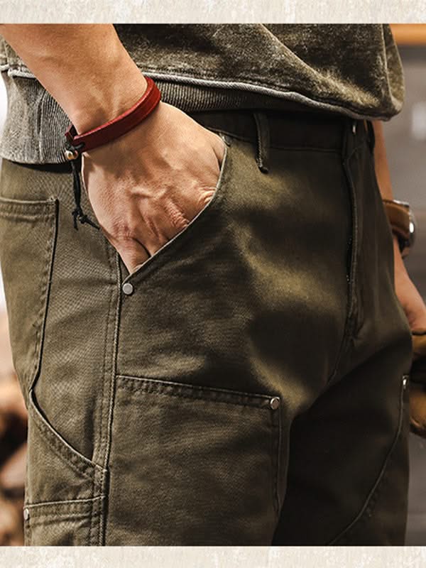 OSCAR | Straight-leg utility trousers
