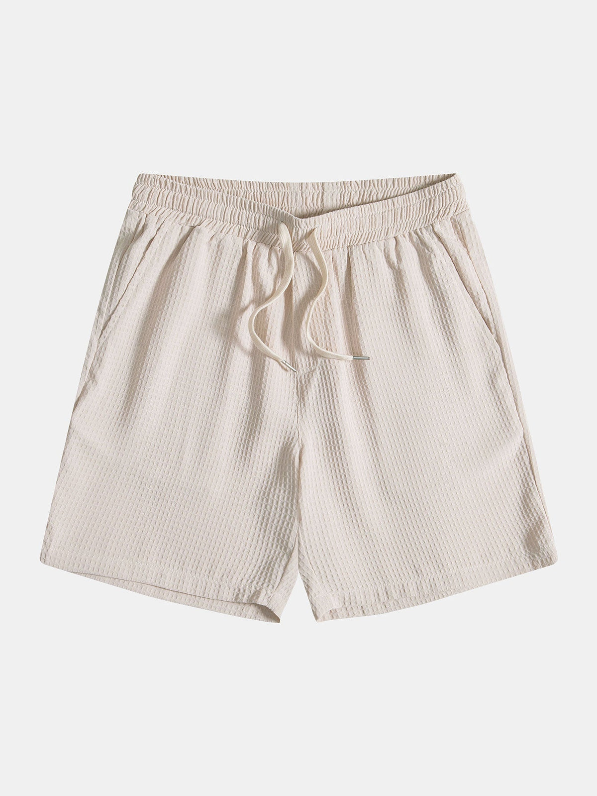 WILLIAM | Polo and shorts set with waffle knit