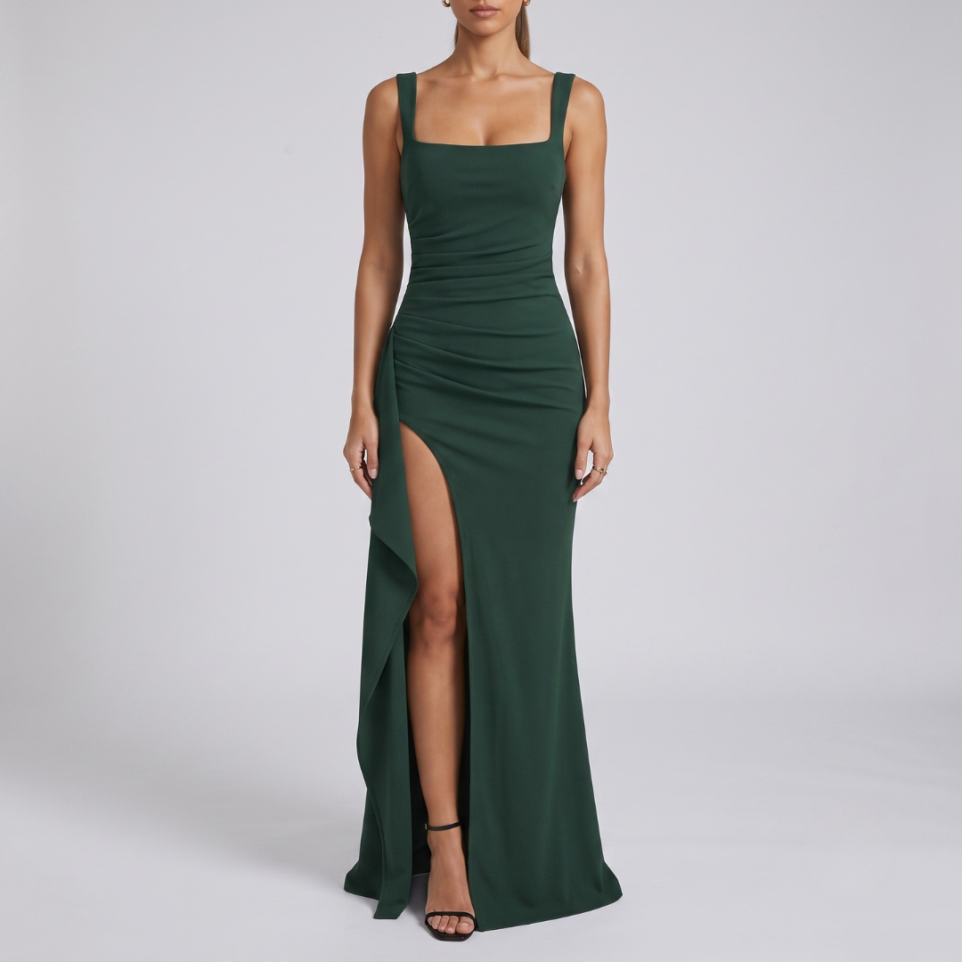 LIVIA | Maxi dress with open back