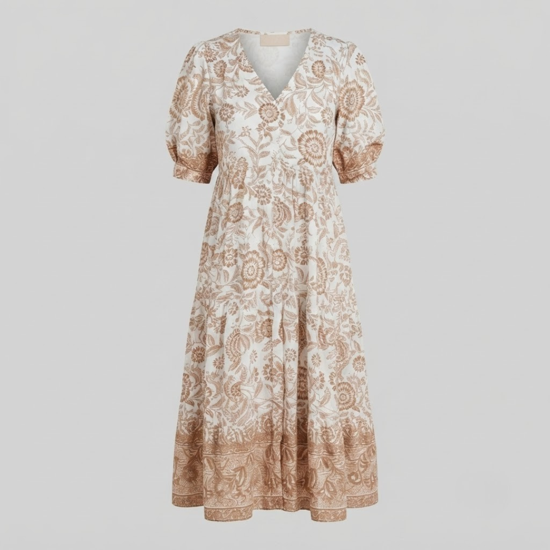 DANNA | Maxi dress with floral print