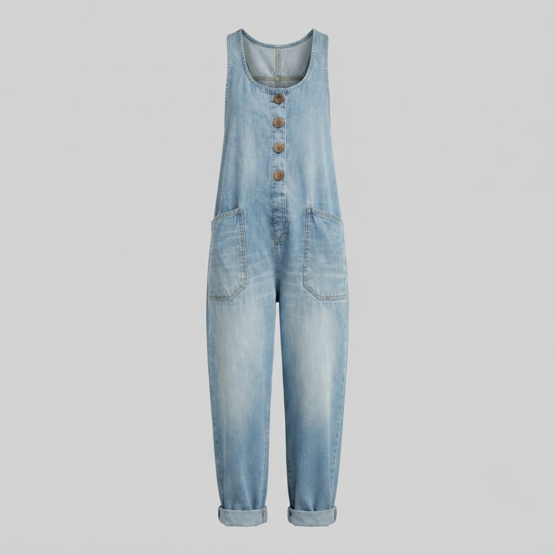 EVE | Overall jumpsuit with wide-leg fit