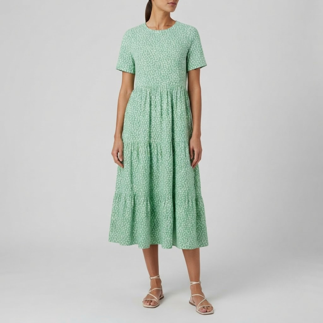 SOFIE | Midi dress with floral print