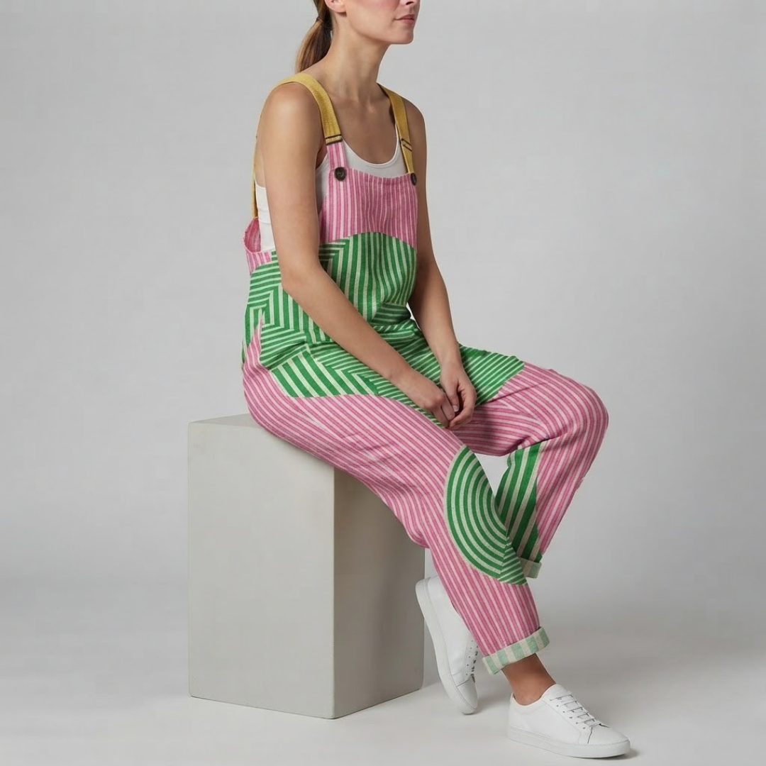 QUINN | Jumpsuit with geometric print
