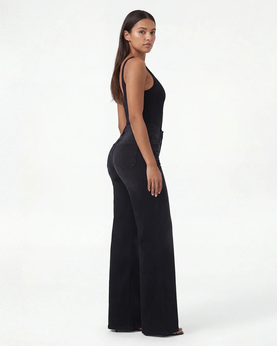 WILLOW | Wide-leg jeans with sculpted waist