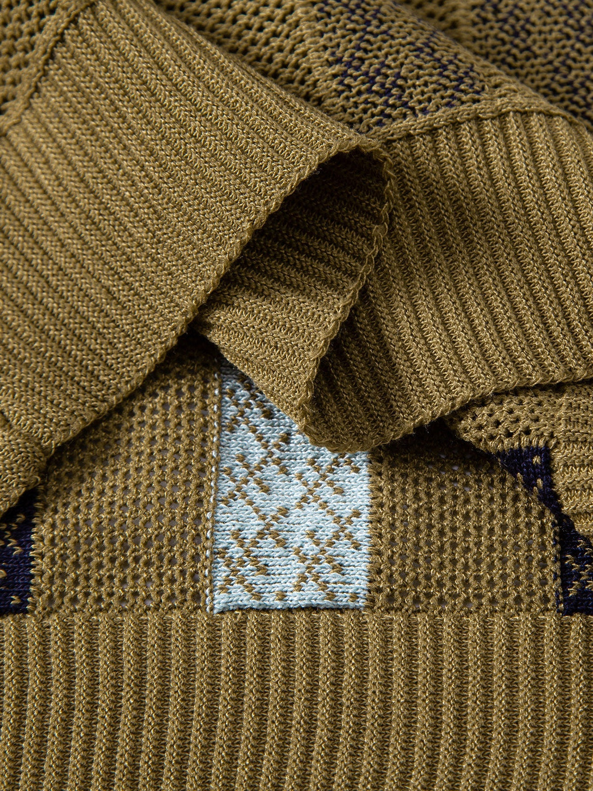 FELIX | Set with striped knit polo