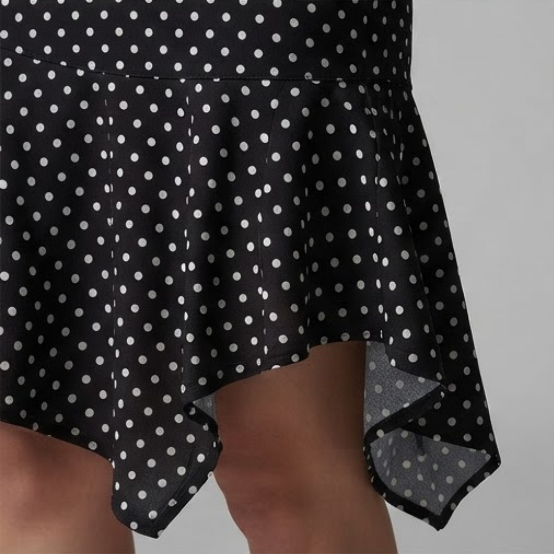 IMOGEN | Skirt with polka dot print