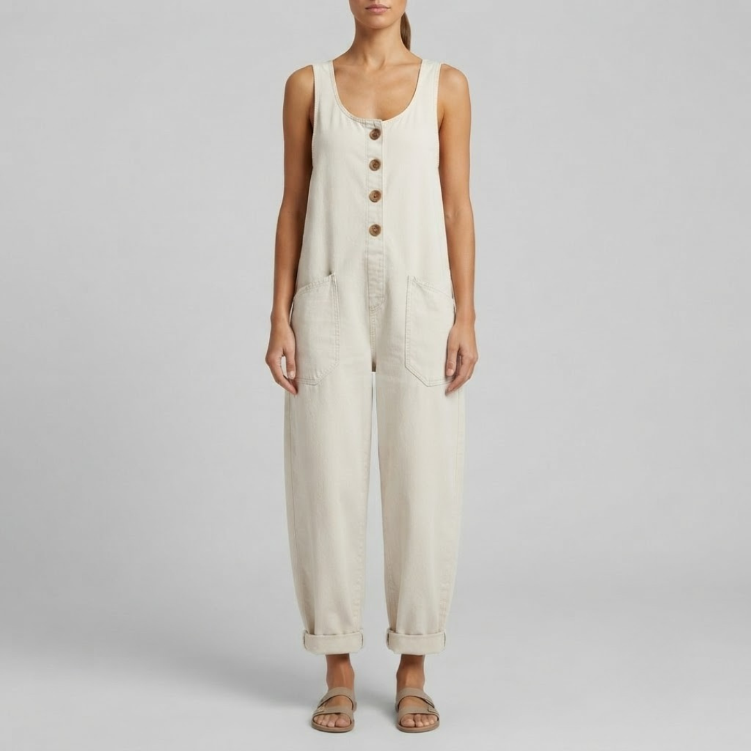 EVE | Overall jumpsuit with wide-leg fit