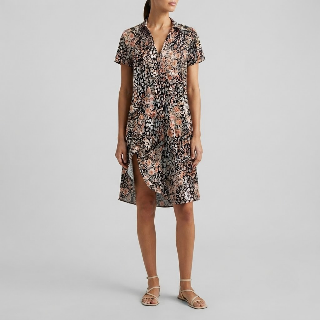 ANAYA | Midi dress with floral print