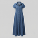 ELLA | Maxi dress with button front