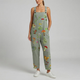 LILY | Jumpsuit with botanical embroidery