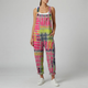 MORGAN | Printed jumpsuit with tapered legs