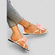 HARPER | Sandals with floral detail