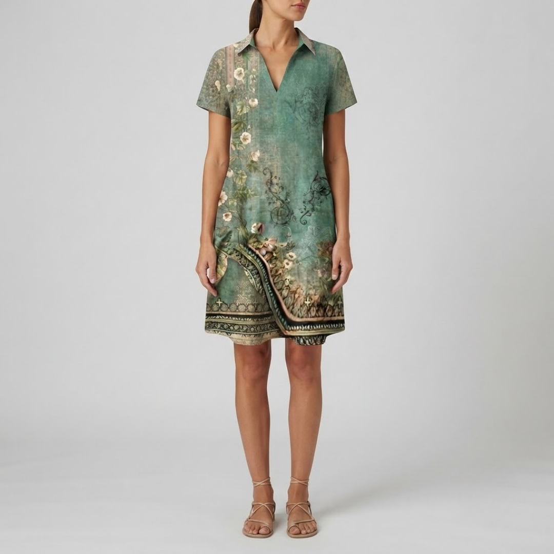 ANAYA | Midi dress with floral print