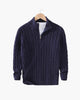 HARRY | Cable-knit sweater with quarter zip