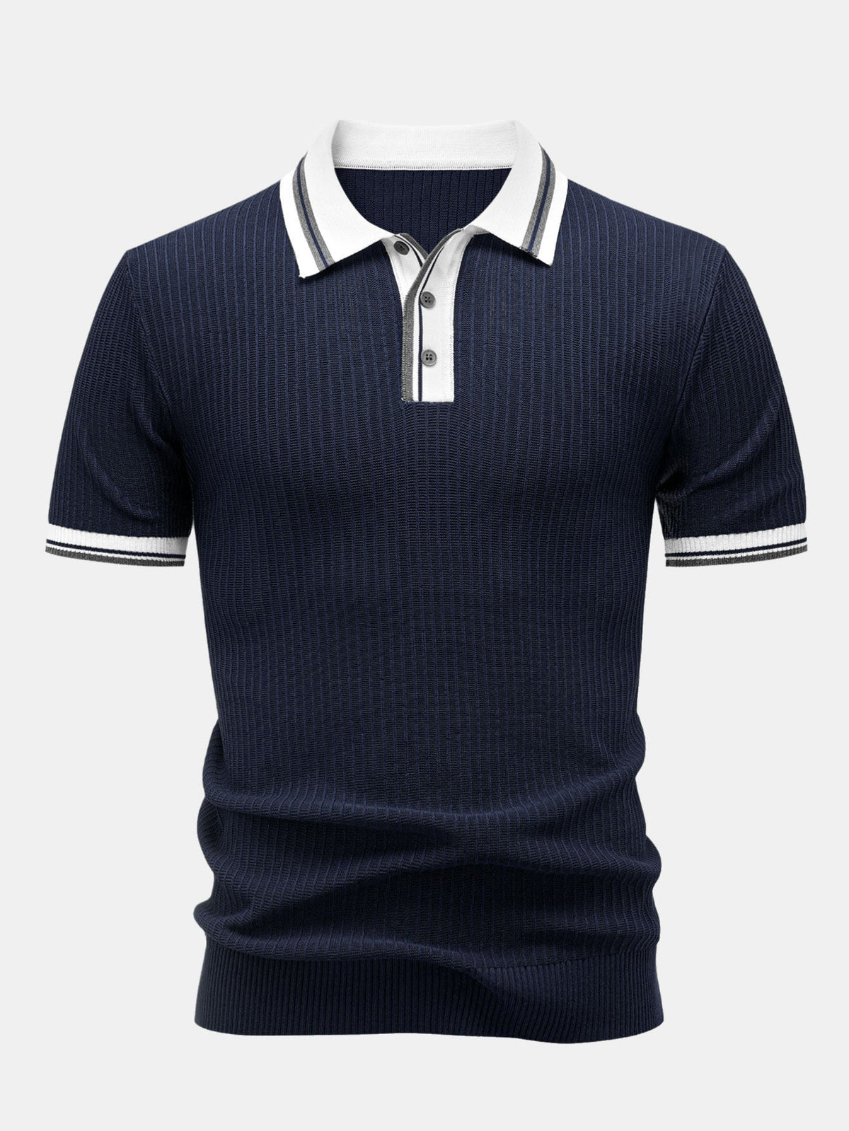 LEO | Polo shirt with contrast piping