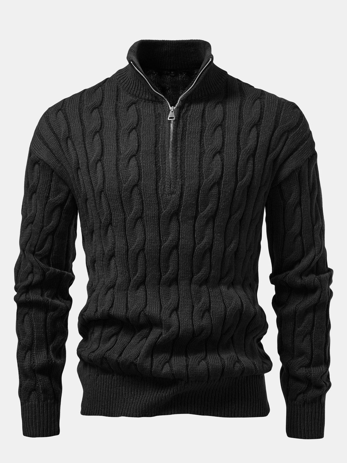 ESME | Sweater with quarter-zip neckline