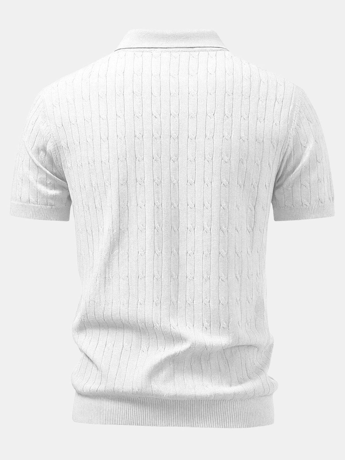 ALFIE | Polo with zip collar