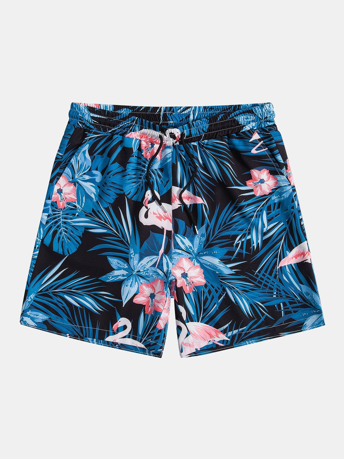 CHLOE | Set with flamingo print shorts