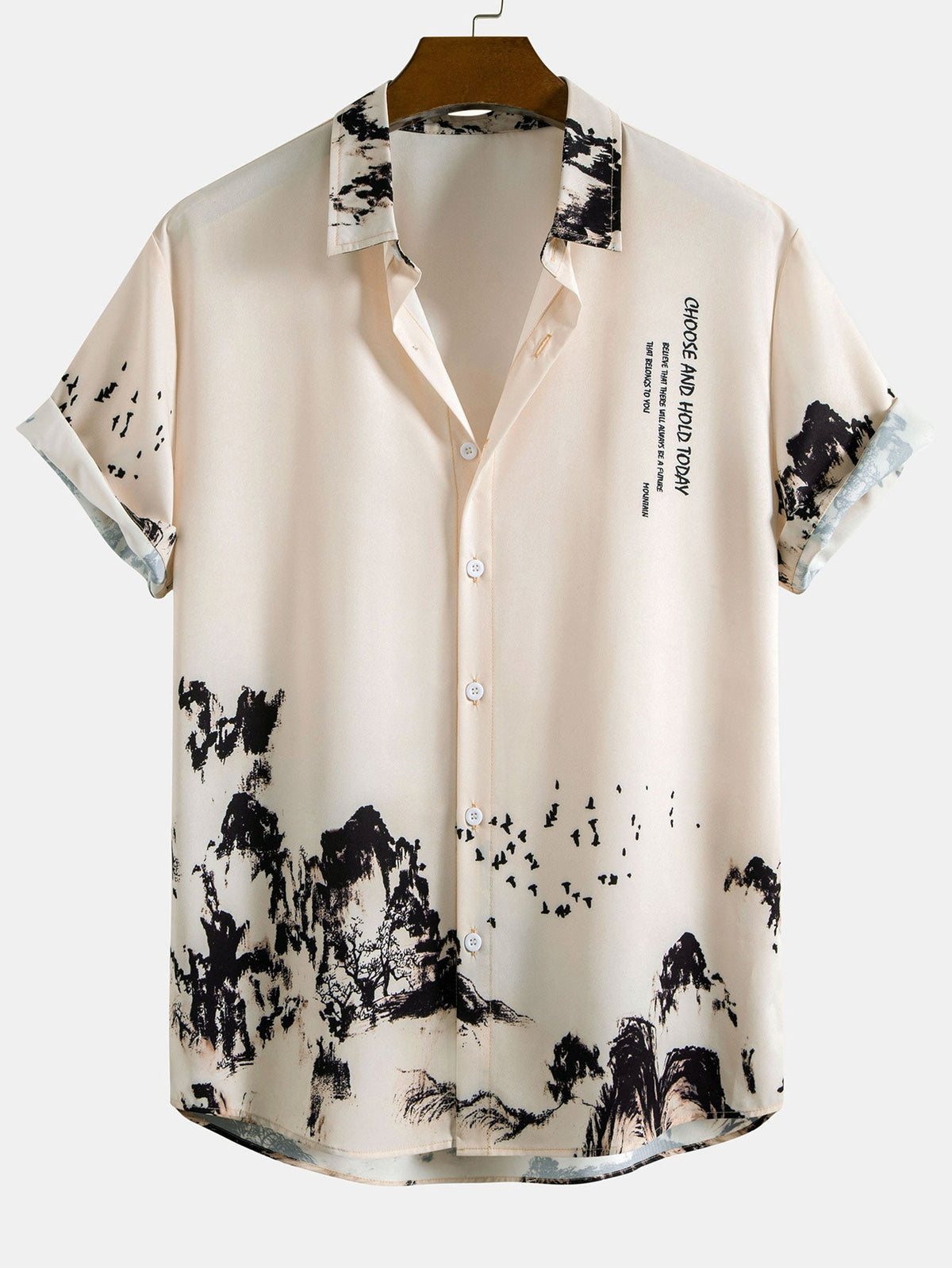 HARRY | Shirt and shorts set with all-over print