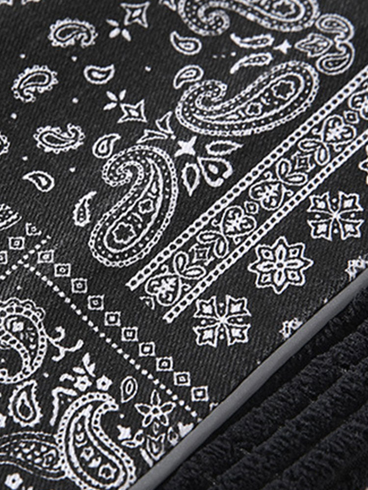 WILLIAM | Joggers with paisley side panel