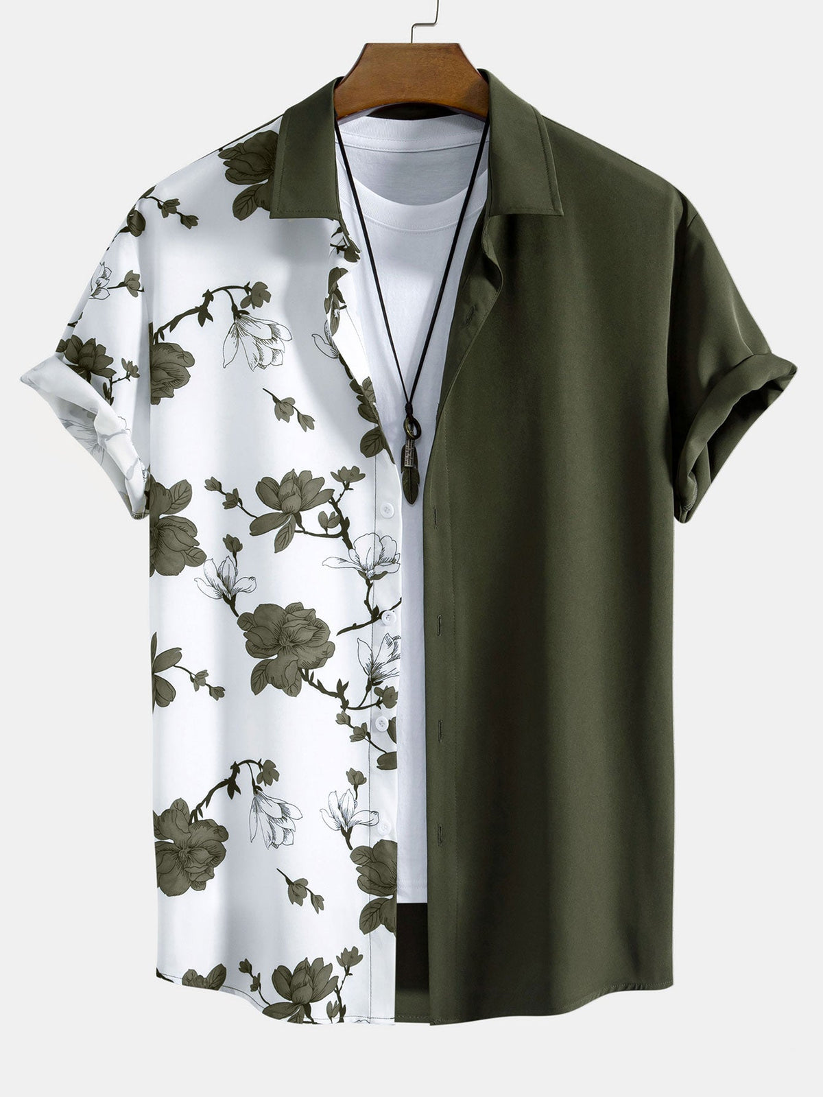 MIA | Shirt with floral patchwork print