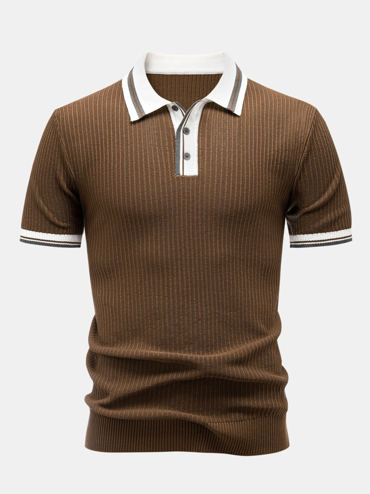 LEO | Polo shirt with contrast piping