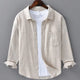 LEO | Linen shirt with button-down front