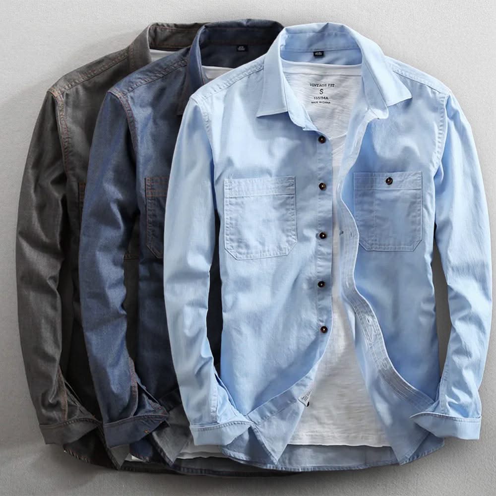 ARTHUR | Classic shirt with chest pockets