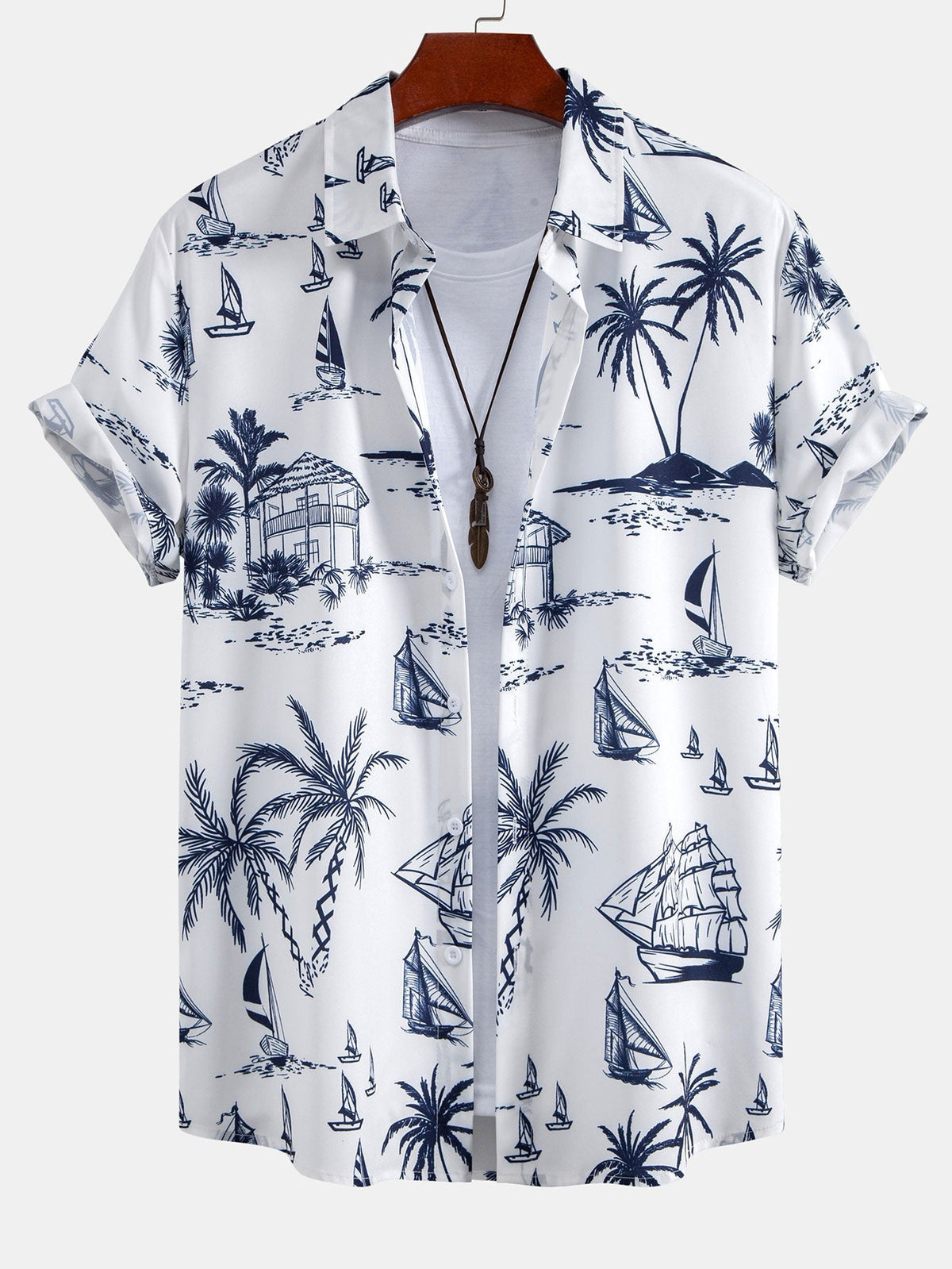 ARCHIE | Shirt and shorts set with all-over print