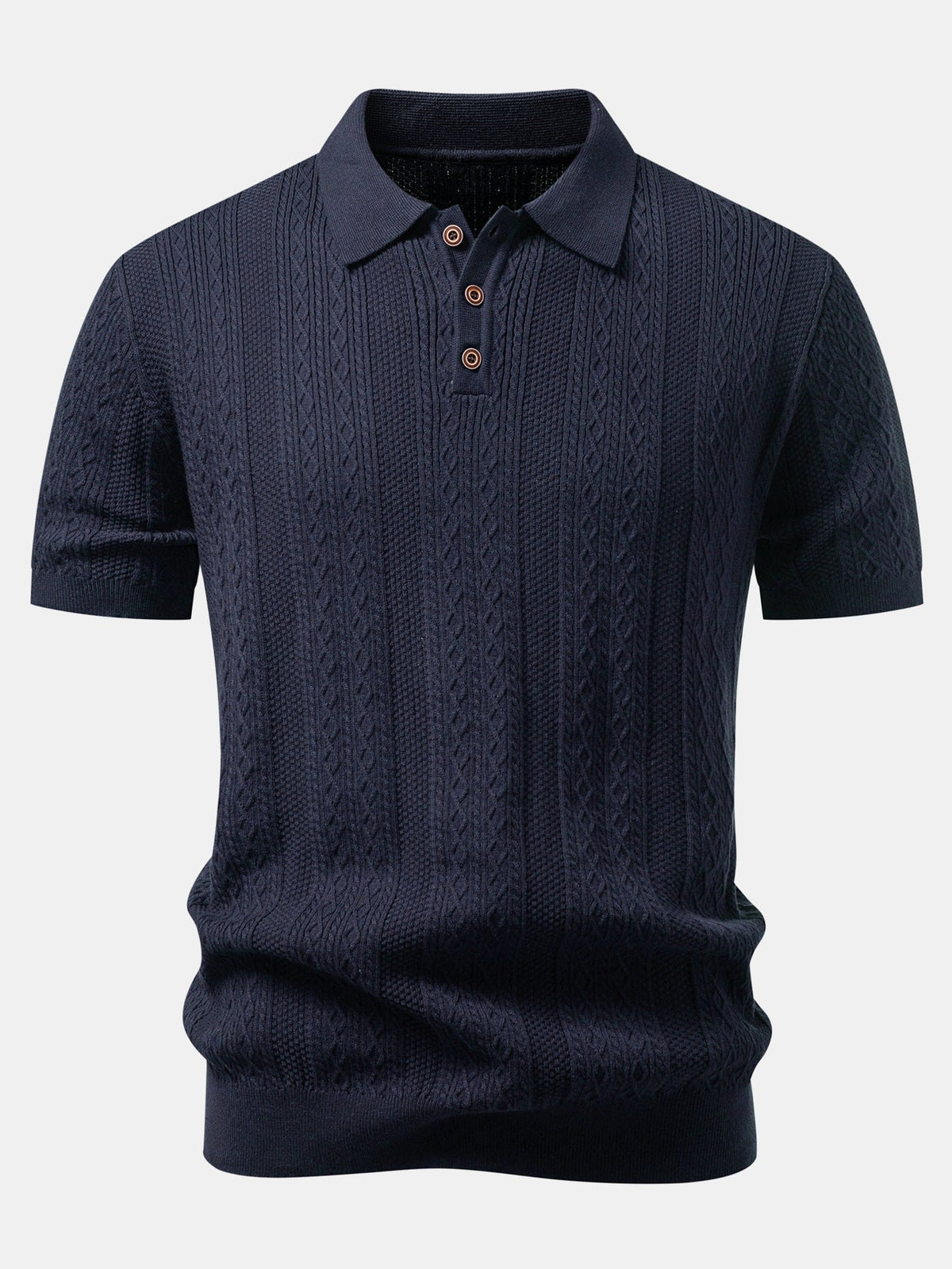 OSCAR | Polo shirt with jacquard pattern