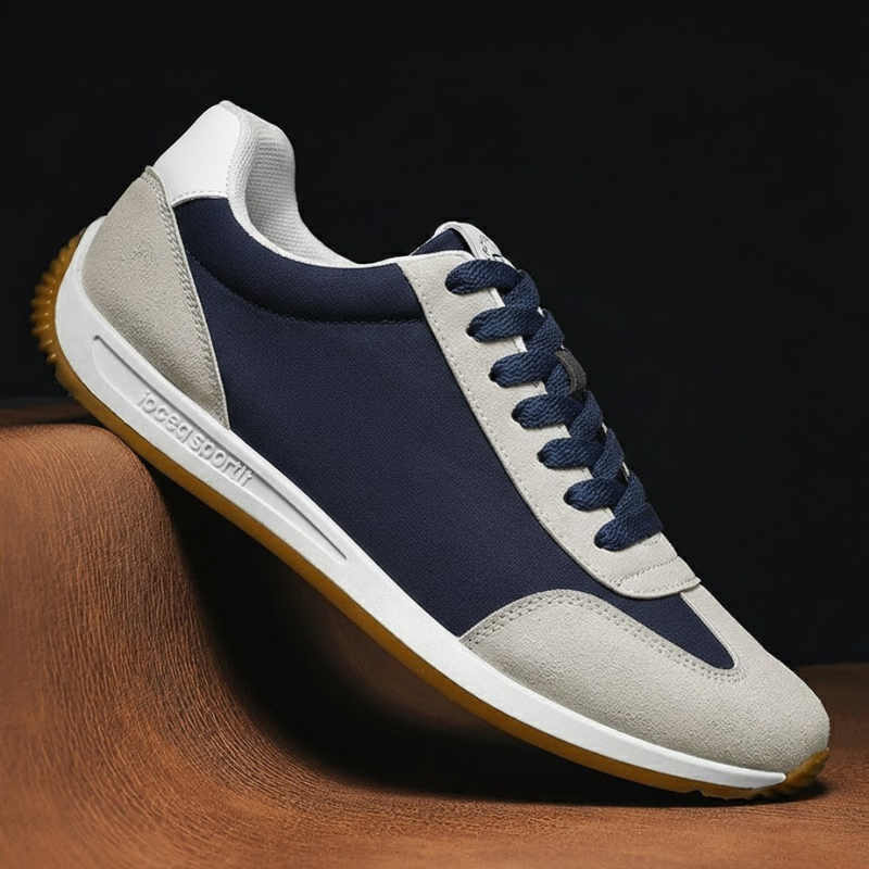 THEO | Retro sneaker with smooth panelling