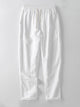 ELLA | Straight-leg trousers in woven fabric