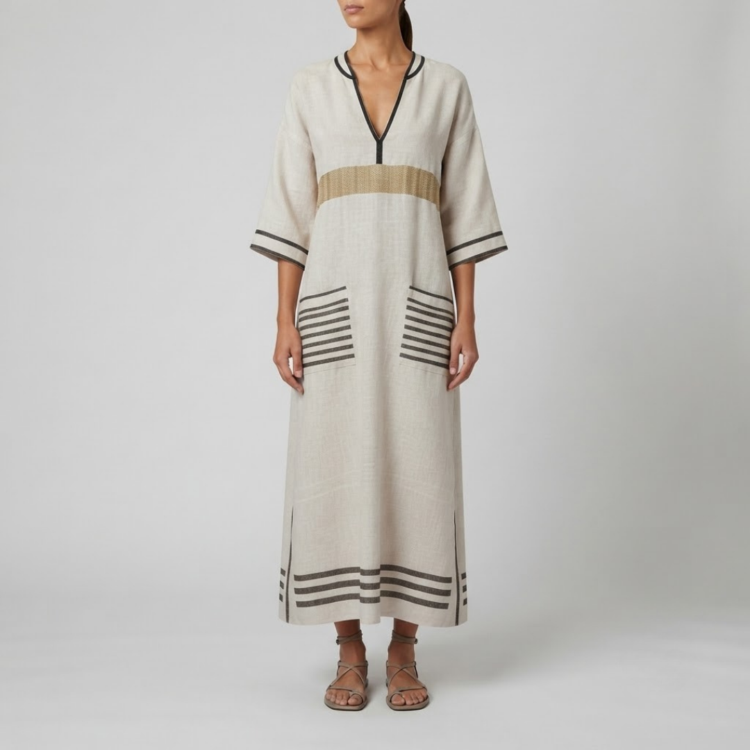 VERA | Maxi dress with flowing silhouette