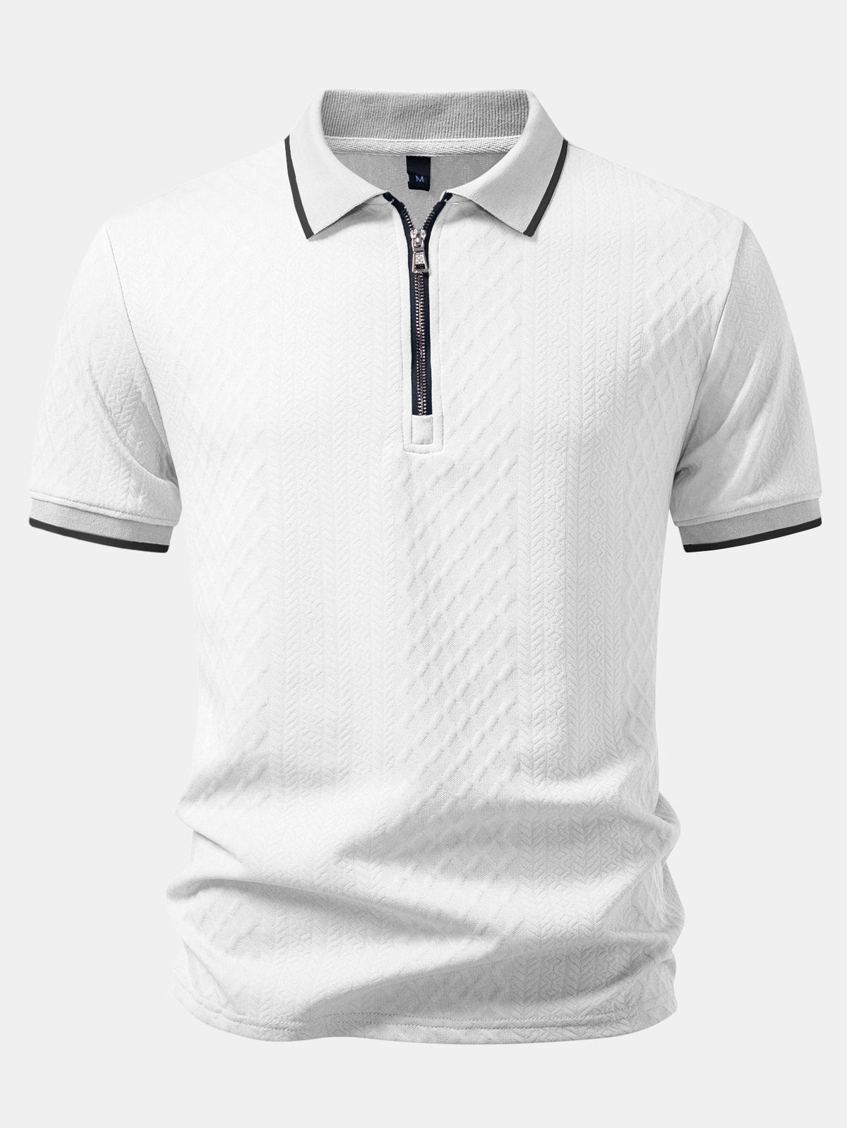 THEO | Polo with zip neckline